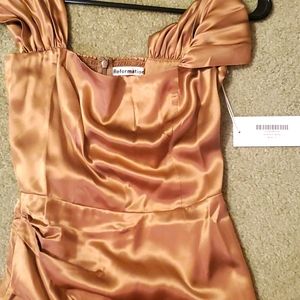 Brand new reformation mini dress